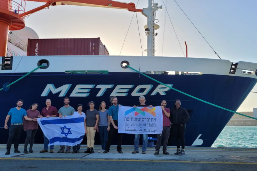 Cooperation, Partnership, Joint Ocean Research, Ship, University of Haifa, GEOMAR Helmholtz Centre for Ocean Research Kiel
