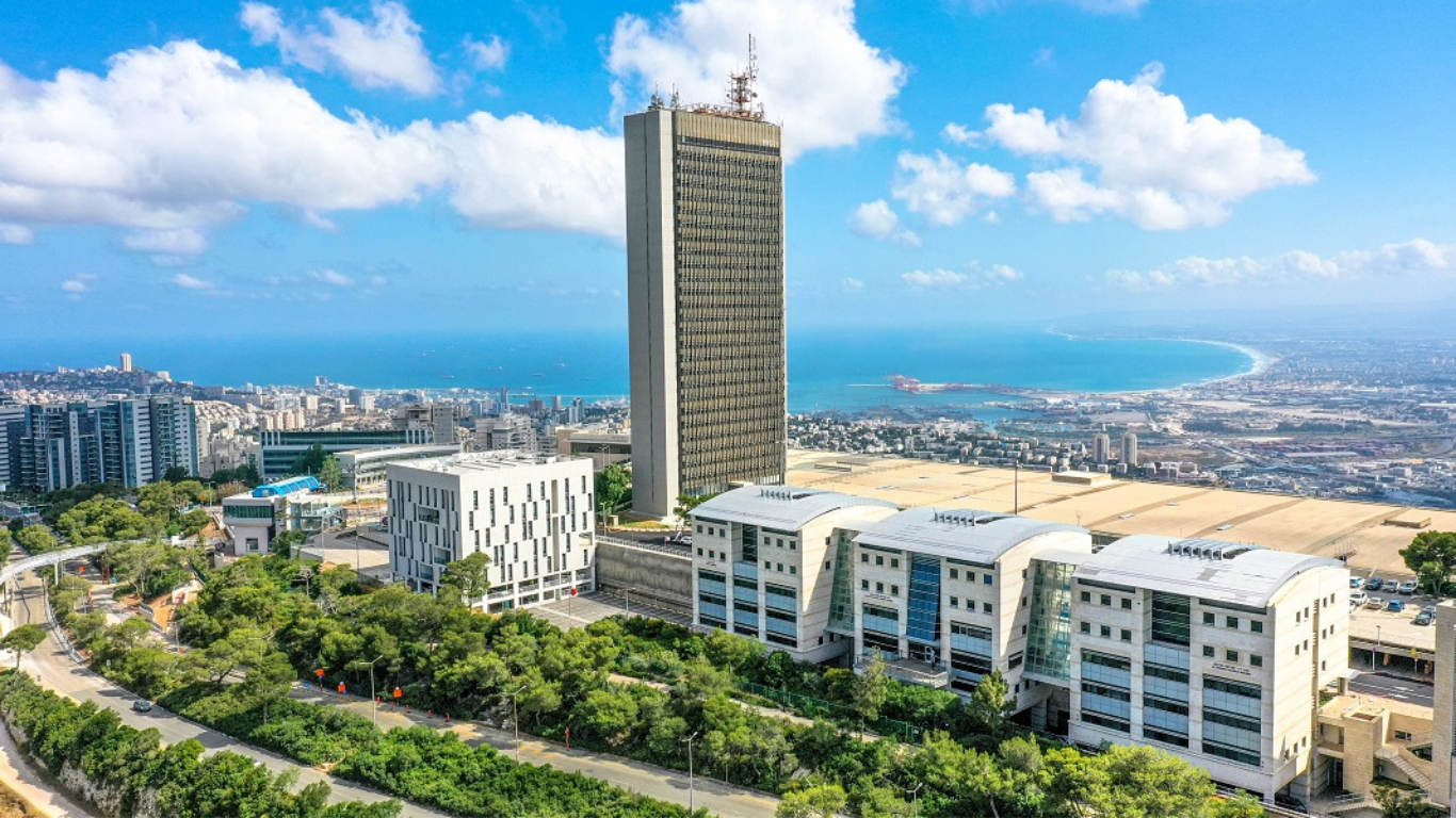 University of Haifa, Aerial View, Landscape